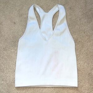 White Free People Movement Women's Tank Top